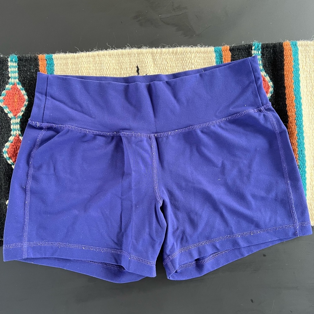Patagonia Women's Athletic Shorts in Deep Blue